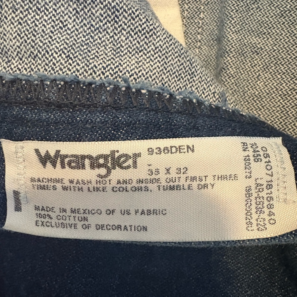 Wrangler Men's Blue Jeans - Picture 4 of 4
